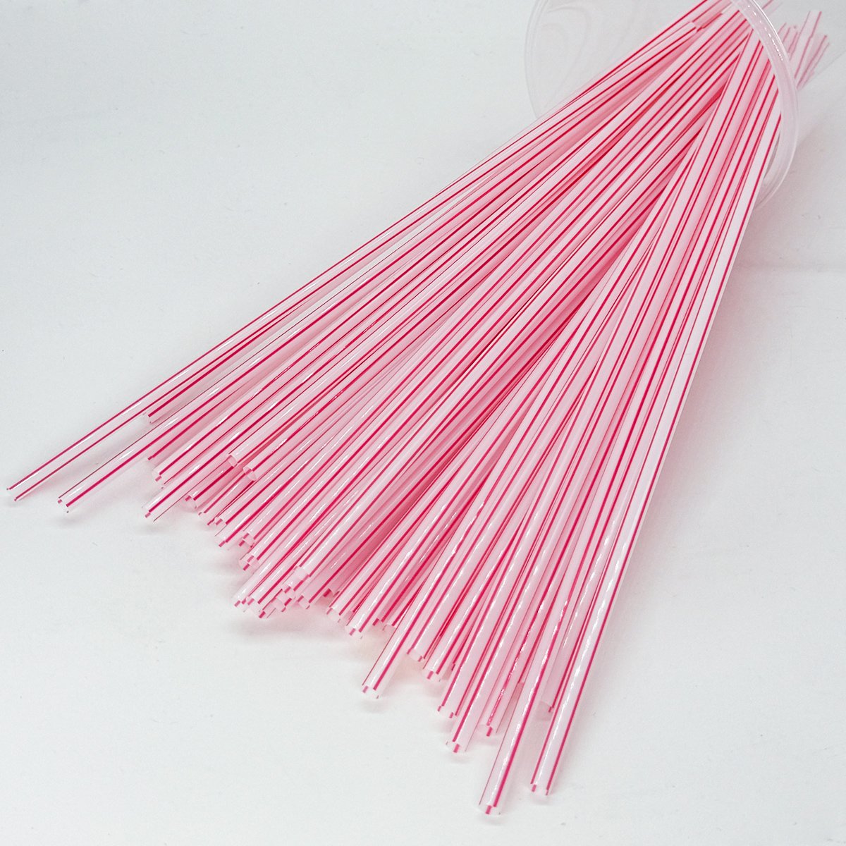 Soy Milk PP Straws 4x245mm - Thin Plastic Straws
