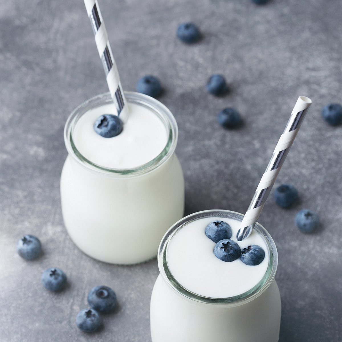 Silver Stripe Design Paper Straws - Eco-Friendly Biodegradable